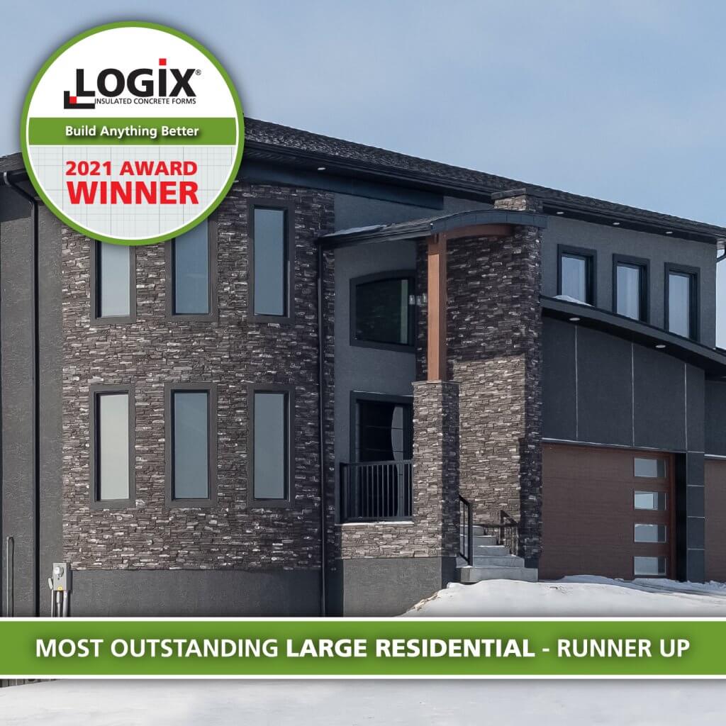 Large Residential Runner Up 2021 Logix ICF Awards
