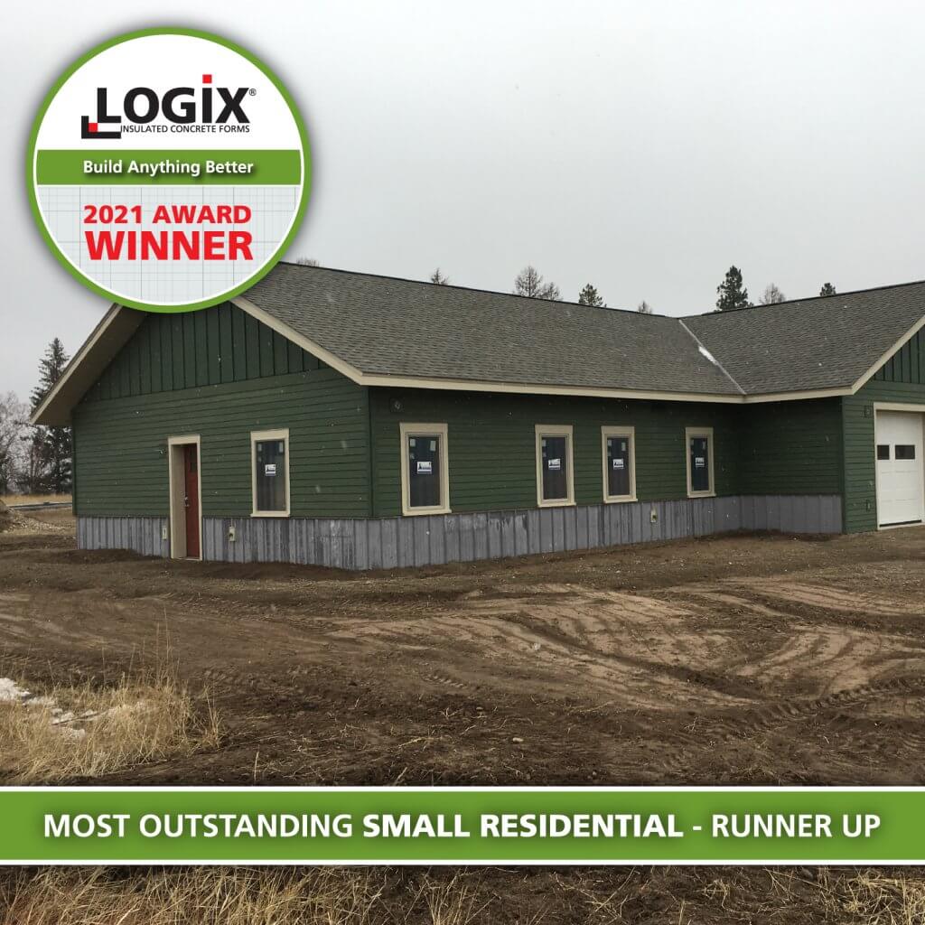 Small Residential - Runner Up 2021 Logix ICF Awards
