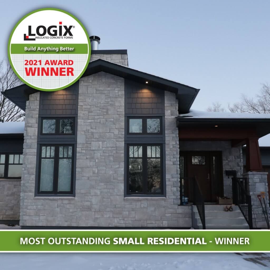 Small Residential Winner 2021 Logix ICF Awards