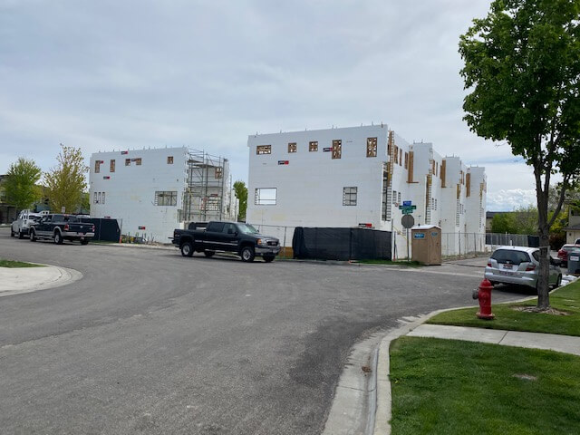 Award Winning Multi-Family Townhouses built with Logix Insulated Concrete Forms